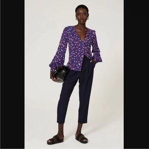 KOCHE‎ COLLECTIVE Women's Dot Blouse Size 38